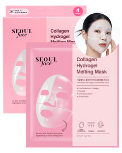 DERMAL Collagen Hydrogel Melting Mask 4 Sheets