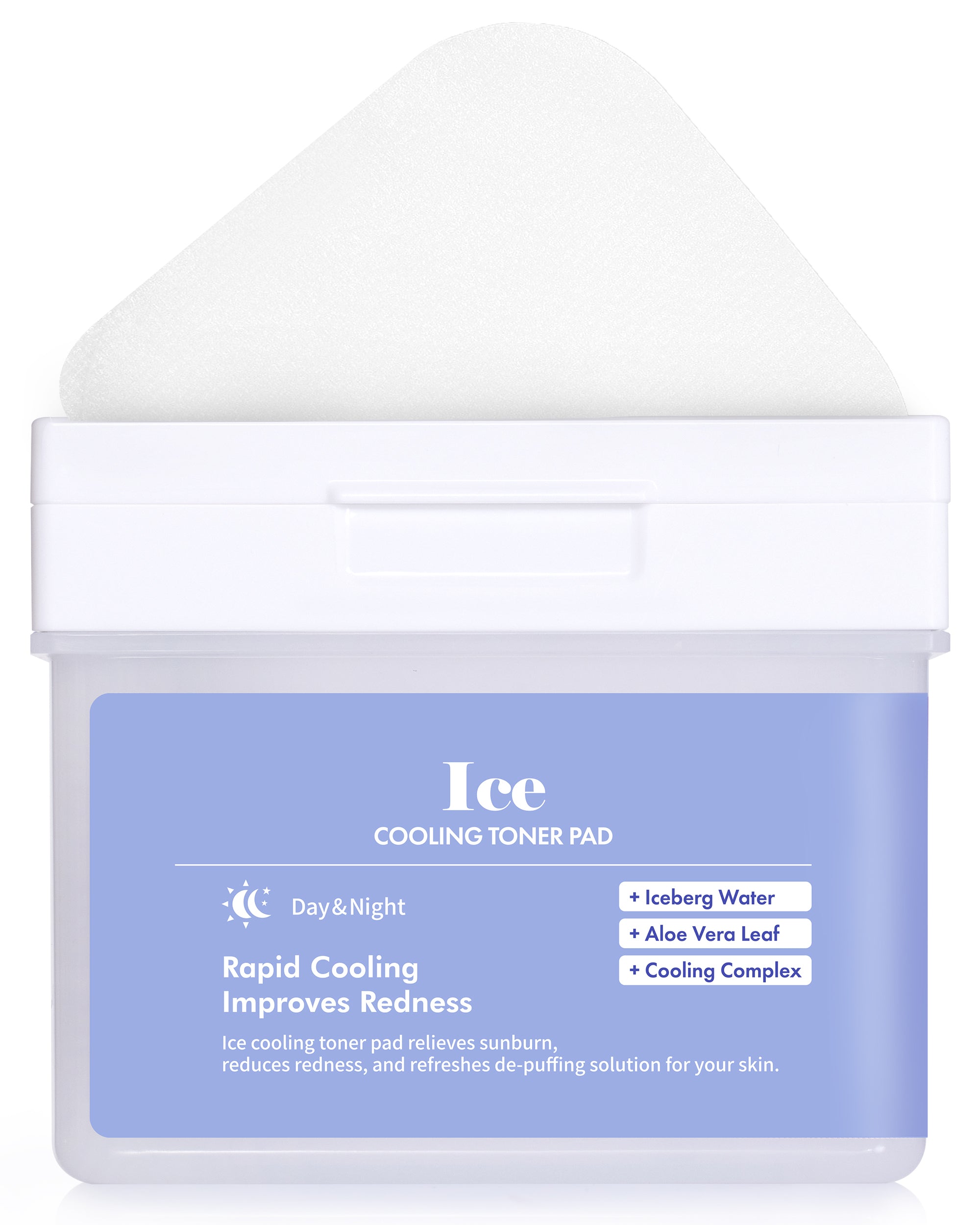 DERMAL Ice Cooling Toner Pad  120 Sheets