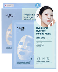 DERMAL Hyaluronic Hydrogel Melting Mask 4 Sheets
