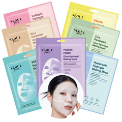 DERMAL Hydrogel Melting Mask Variety Pack 7 Sheets